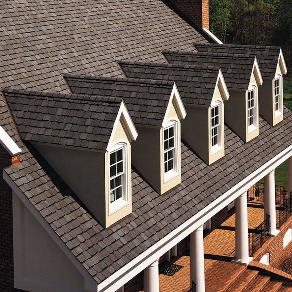 Custom roofing project completed by MCI Roofing